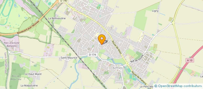 localisation de l'entreprise MADAME ELSA DAVID  AIFFRES