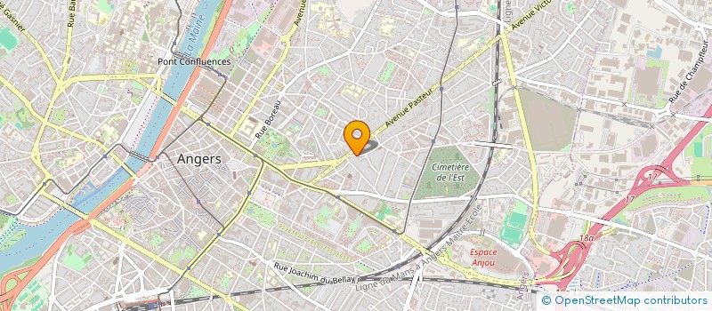 localisation de l'entreprise MADAME ELSA DE SAN FELICIANO  ANGERS