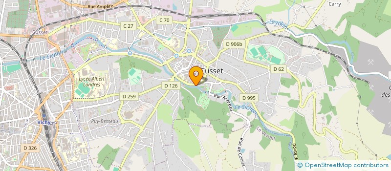 localisation de l'entreprise MADAME ELSA DEFIX à CUSSET