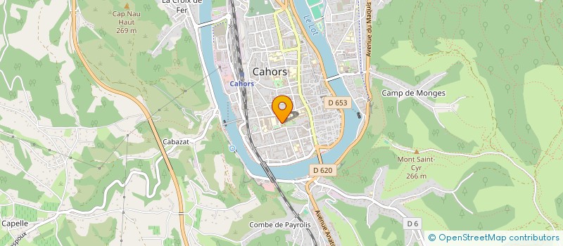 localisation de l'entreprise MADAME ELSA DELAMAIDE  CAHORS