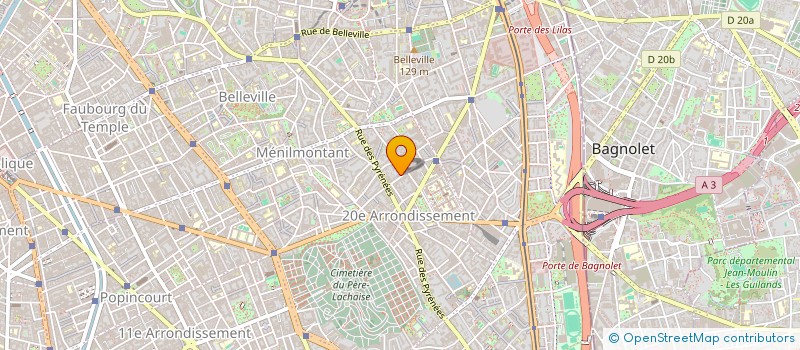 localisation de l'entreprise MADAME ELSA DELATTRE  PARIS