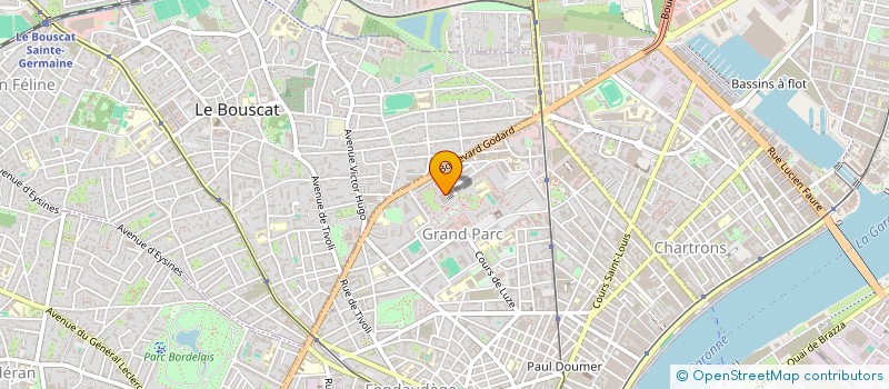 localisation de l'entreprise MADAME ELSA DELATTRE  BORDEAUX