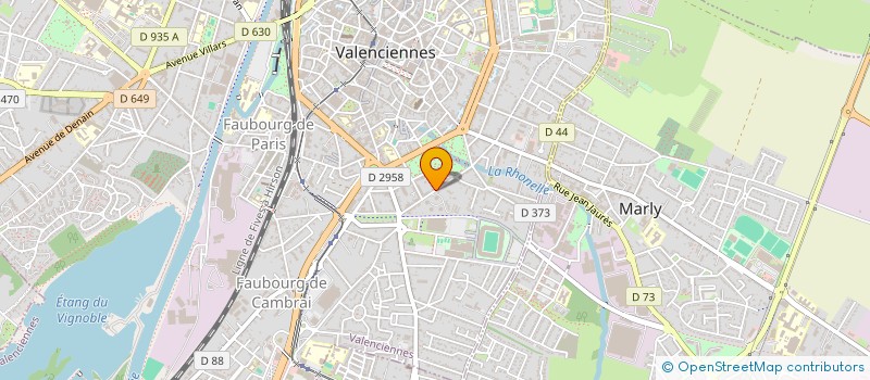 localisation de l'entreprise MADAME ELSA DESMIS à VALENCIENNES