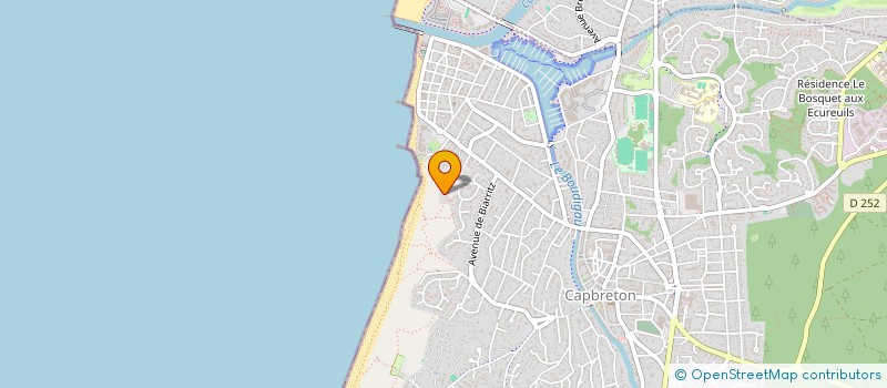 localisation de l'entreprise MADAME ELSA DEVERT  CAPBRETON