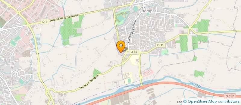 localisation de l'entreprise MADAME ELSA DURMANN  BOMPAS