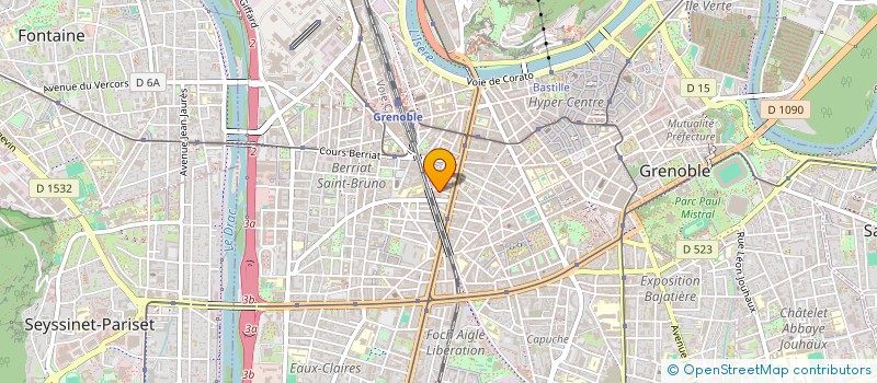 localisation de l'entreprise MADAME ELSA DUVERNEUIL  GRENOBLE