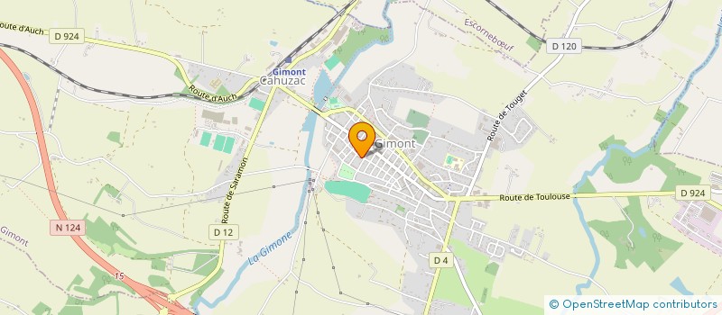 localisation de l'entreprise MADAME ELSA ESCOUDE  GIMONT