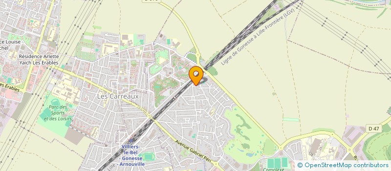 localisation de l'entreprise MADAME ELSA ETOILE  GONESSE