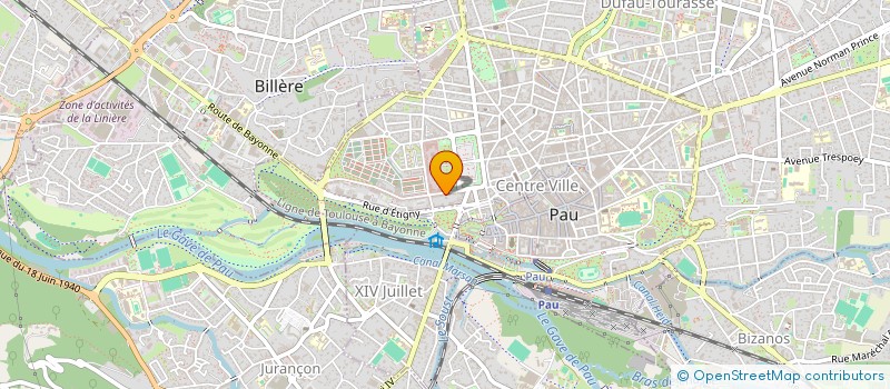 localisation de l'entreprise MADAME ELSA EXCOFFIER à PAU