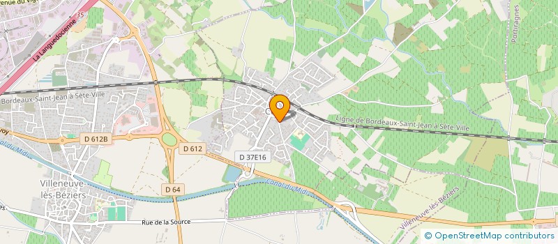 localisation de l'entreprise MADAME ELSA FABRE  CERS