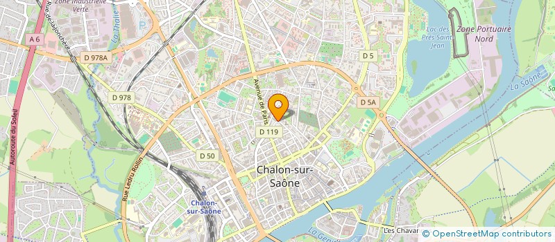 localisation de l'entreprise MADAME ELSA FAIDIX à CHALON-SUR-SAONE