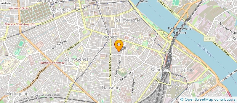 localisation de l'entreprise MADAME ELSA FANTON D ANDON à BORDEAUX
