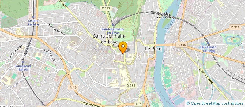 localisation de l'entreprise MADAME ELSA FARAUX  SAINT-GERMAIN-EN-LAYE