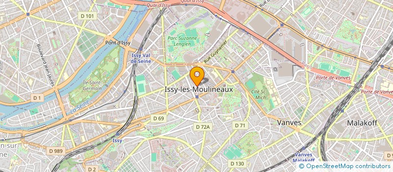 localisation de l'entreprise MADAME ELSA FAURE à ISSY-LES-MOULINEAUX