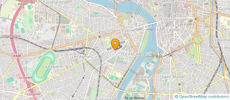 localisation de l'entreprise MADAME ELSA FERRAND à TOULOUSE