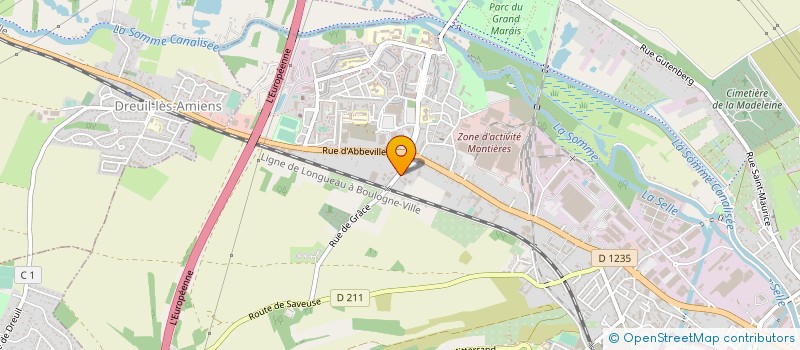 localisation de l'entreprise MADAME ELSA FONTAINE  AMIENS