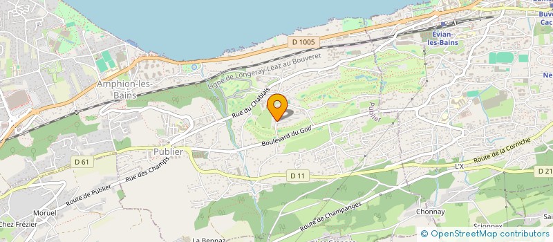 localisation de l'entreprise MADAME ELSA FONTAINE  PUBLIER