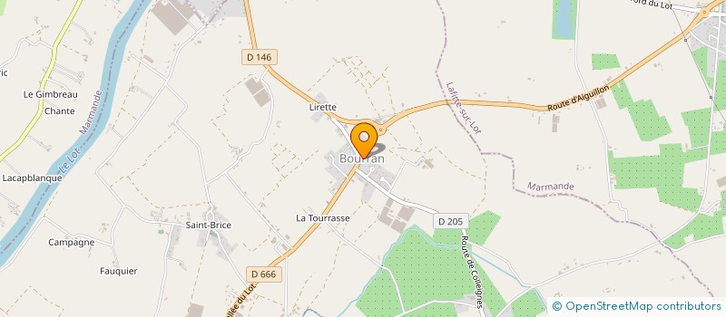 localisation de l'entreprise MADAME ELSA FORCINAL  BOURRAN