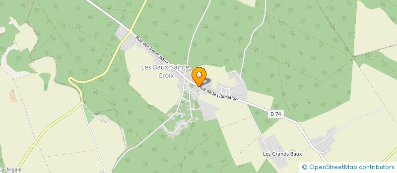 localisation de l'entreprise MADAME ELSA FOURNAISE à LES BAUX-SAINTE-CROIX