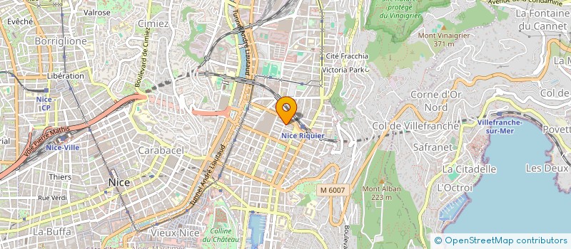 localisation de l'entreprise MADAME ELSA FOURNIER à NICE