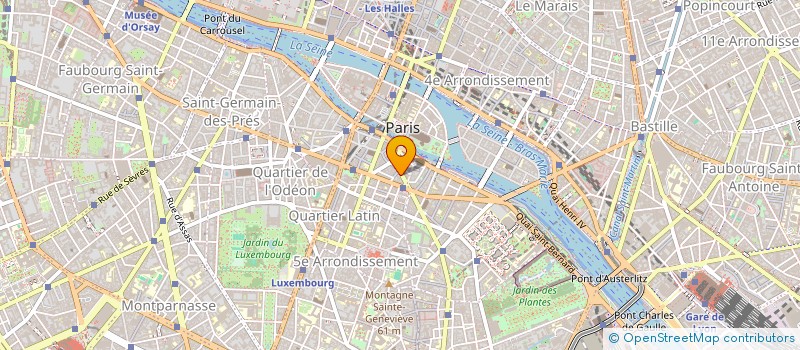 localisation de l'entreprise MADAME ELSA FULCRAND  PARIS