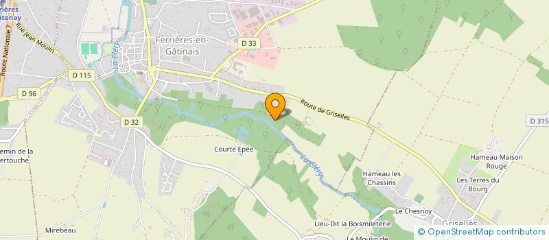 localisation de l'entreprise MADAME ELSA GALVAO D'ANUNCIACAO à FERRIERES-EN-GATINAIS