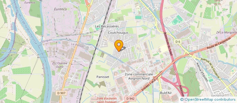 localisation de l'entreprise MADAME ELSA GARCIA à SORGUES