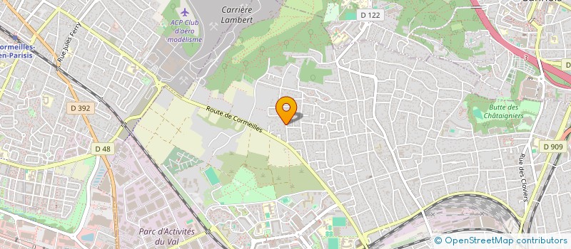 localisation de l'entreprise MADAME ELSA GARRET  ARGENTEUIL