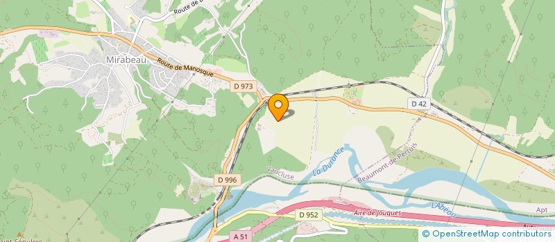 localisation de l'entreprise MADAME ELSA GASTINE à BEAUMONT-DE-PERTUIS