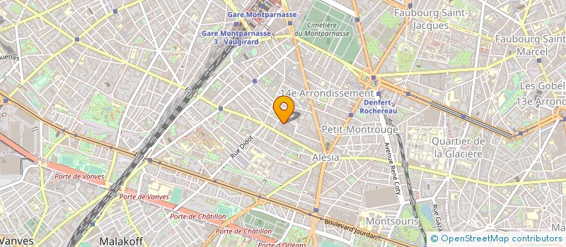 localisation de l'entreprise MADAME ELSA GAVIGNIAUX  PARIS