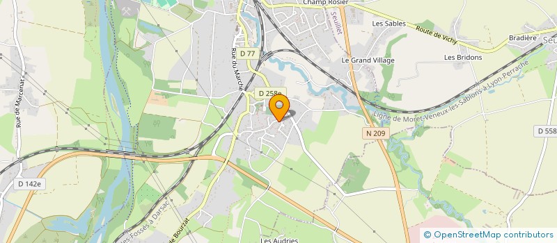 localisation de l'entreprise MADAME ELSA GIRAUD  MAGNET