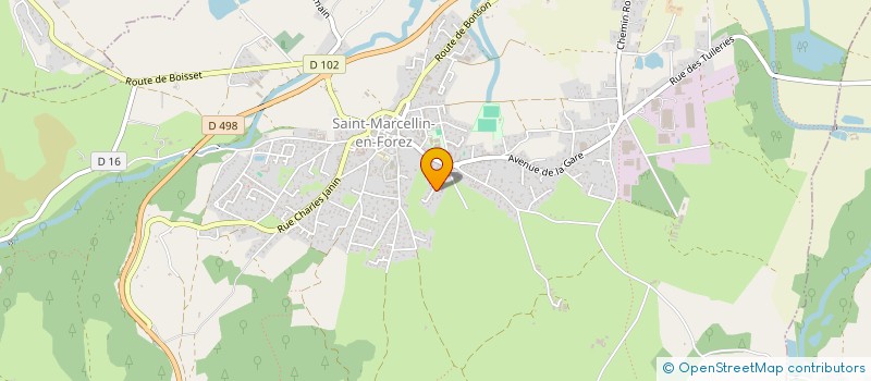 localisation de l'entreprise MADAME ELSA GOUBET  SAINT-MARCELLIN-EN-FOREZ