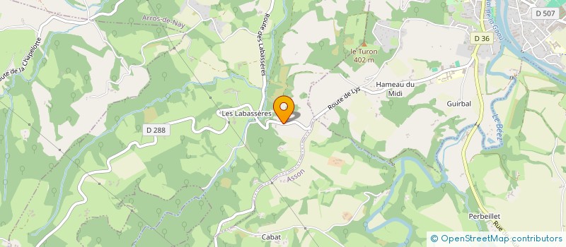 localisation de l'entreprise MADAME ELSA GRACIA  ARROS-DE-NAY