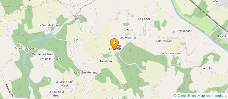 localisation de l'entreprise MADAME ELSA GRELOT à SAINT-GORGON