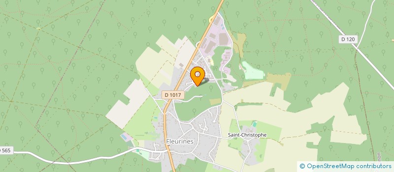 localisation de l'entreprise MADAME ELSA GRIPPI  FLEURINES