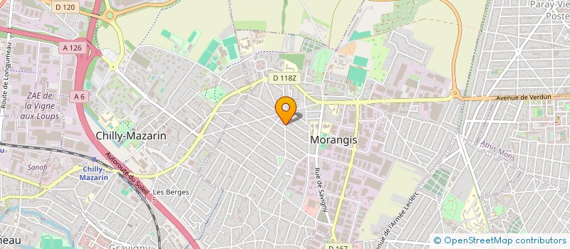 localisation de l'entreprise MADAME ELSA GUIGNARD à MORANGIS