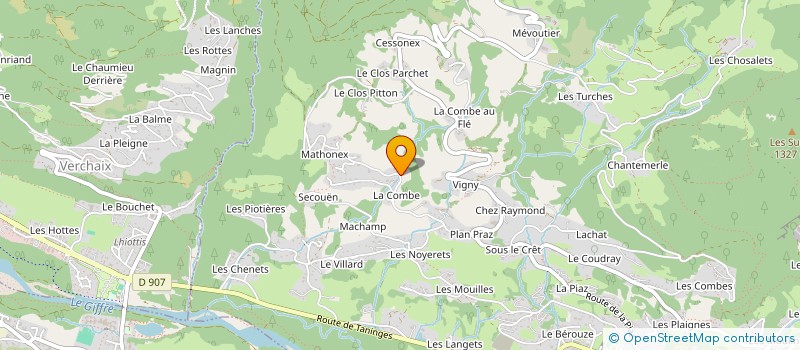 localisation de l'entreprise MADAME ELSA GUILLOT  SAMOENS