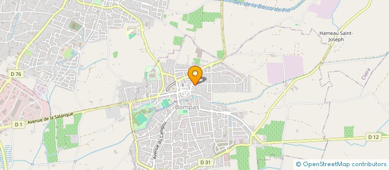 localisation de l'entreprise MADAME ELSA GUITER  BOMPAS