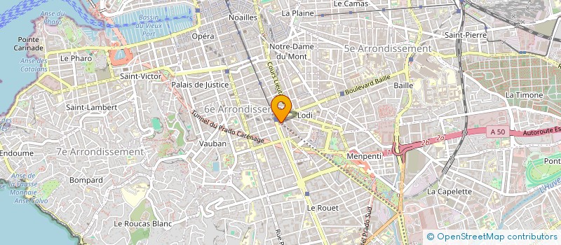 localisation de l'entreprise MADAME ELSA HALLAK à MARSEILLE