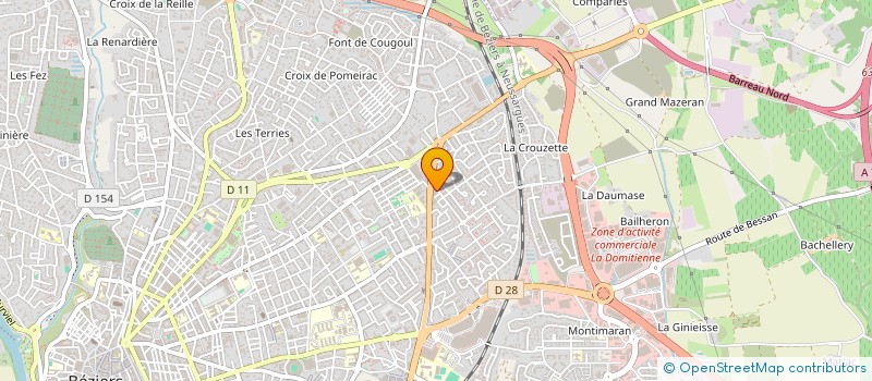 localisation de l'entreprise MADAME ELSA IBANES à BEZIERS