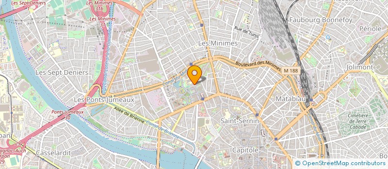 localisation de l'entreprise MADAME ELSA INEZ  TOULOUSE