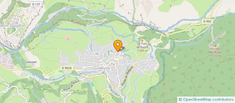 localisation de l'entreprise MADAME ELSA INFANTE  GUILLESTRE