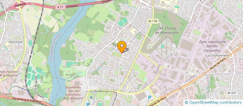 localisation de l'entreprise MADAME ELSA JAGUENET  TREILLIERES