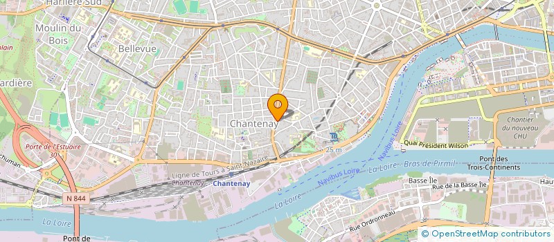 localisation de l'entreprise MADAME ELSA JAGUENET à NANTES