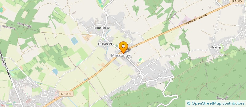 localisation de l'entreprise MADAME ELSA JAMON-MORET  MASSONGY