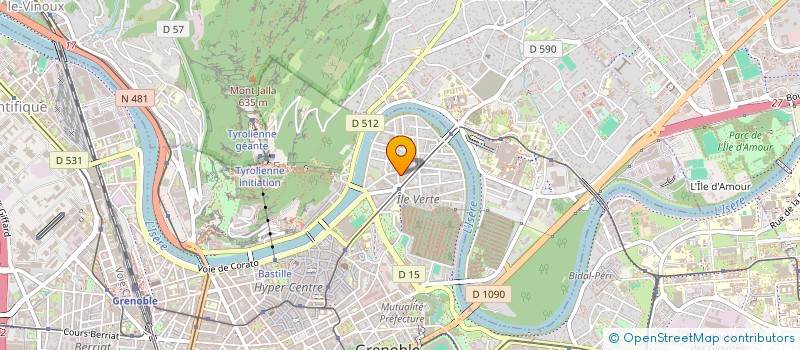 localisation de l'entreprise MADAME ELSA JOLLI  GRENOBLE