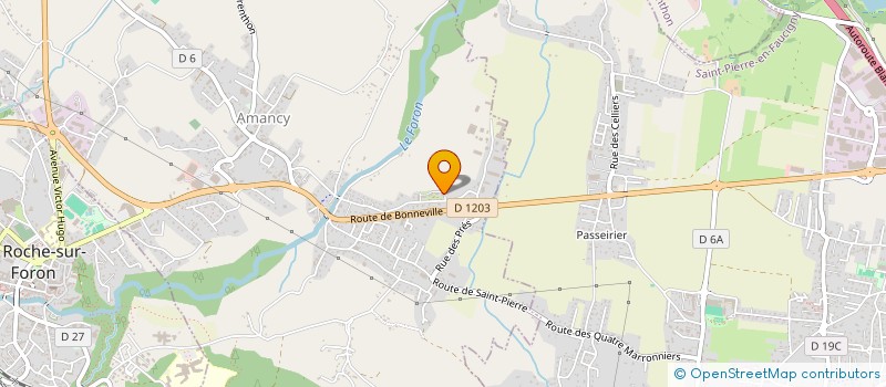 localisation de l'entreprise MADAME ELSA JOURNOUD  ARENTHON