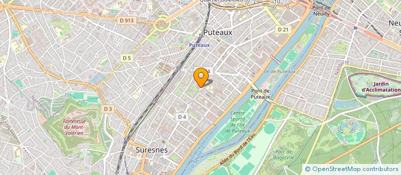 localisation de l'entreprise MADAME ELSA JUBIN à SURESNES