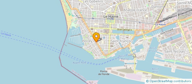 localisation de l'entreprise MADAME ELSA LAMOUREUX  LE HAVRE