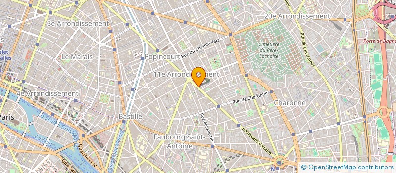 localisation de l'entreprise MADAME ELSA LAROCHE  PARIS